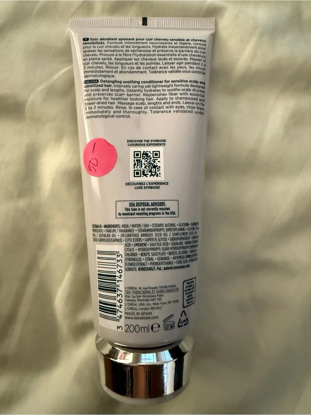New Kérastase Symbiose Soothing Detangling Conditioner – 6.8oz